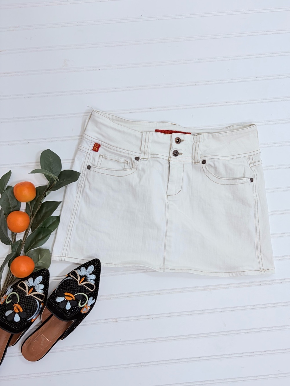 Vintage !it Jeans Y2K Mini Jean Skirt